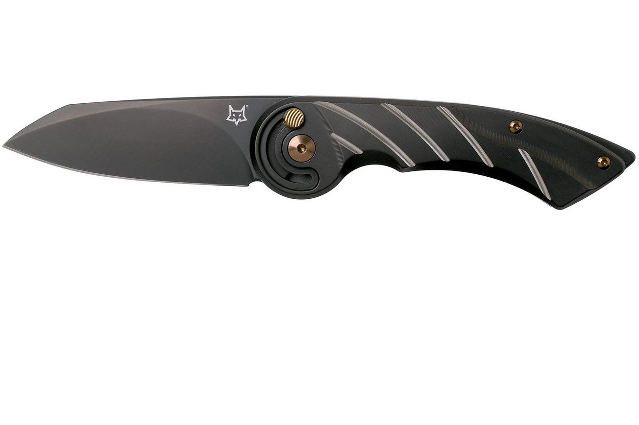 Fox Knives Radius FX-550 TiB Titanium Black zakmes