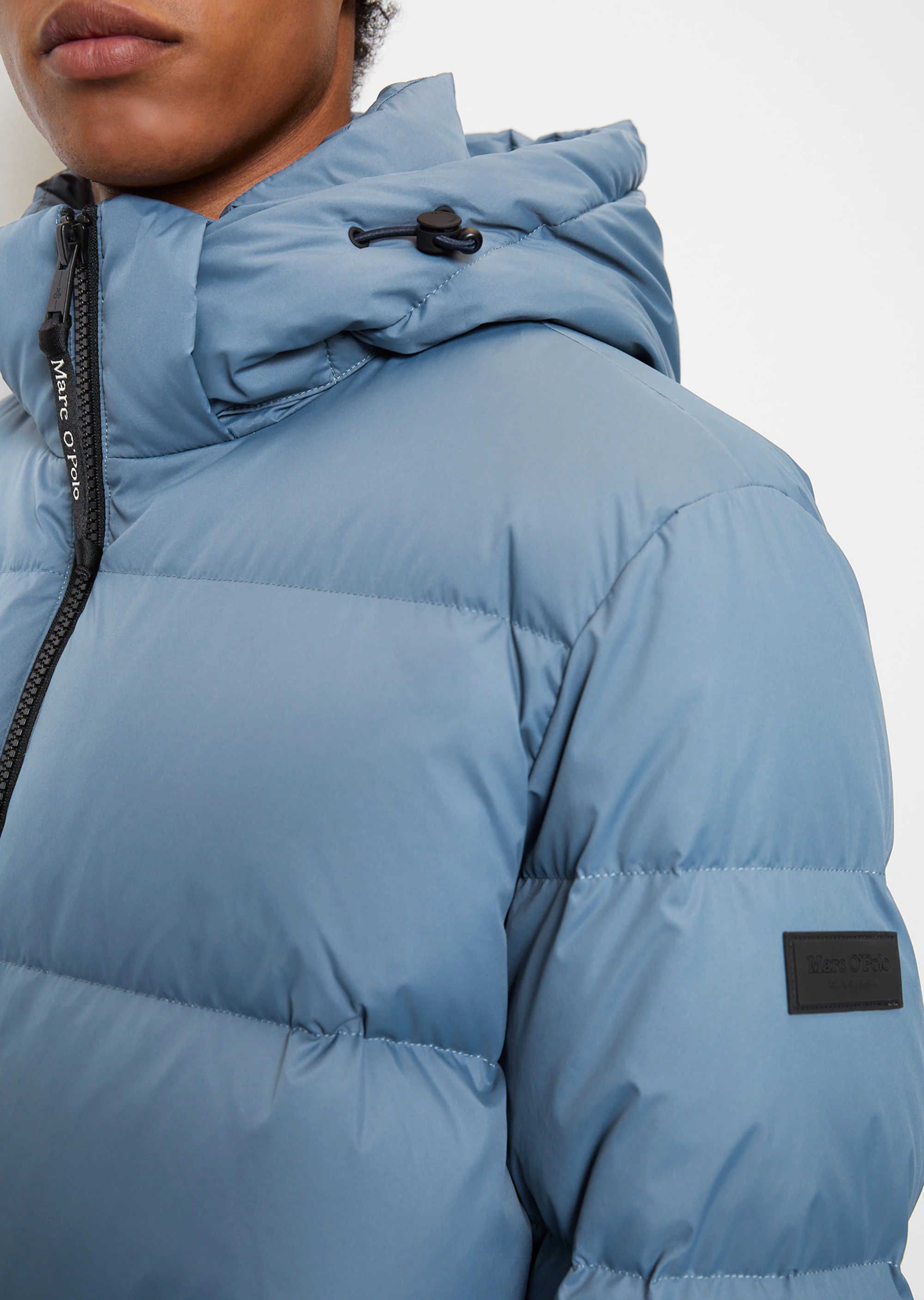 Puffer-Daunenjacke regular mit wasserabweisender Oberfläche