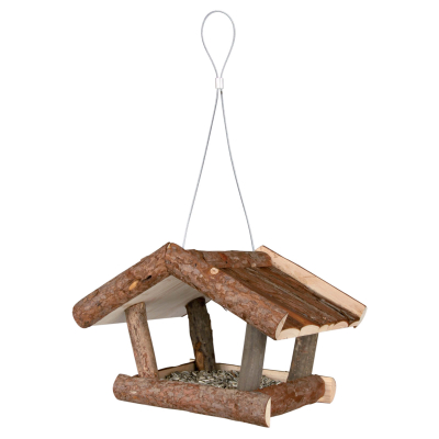 Trixie Natural Living Futterhaus 32x23x20cm - Vogelfutterhaus aus Holz