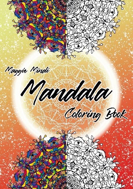 Mandala Malebog - 50 Illustrationer - Maggie Mindi - Maggie Mindi - English Book