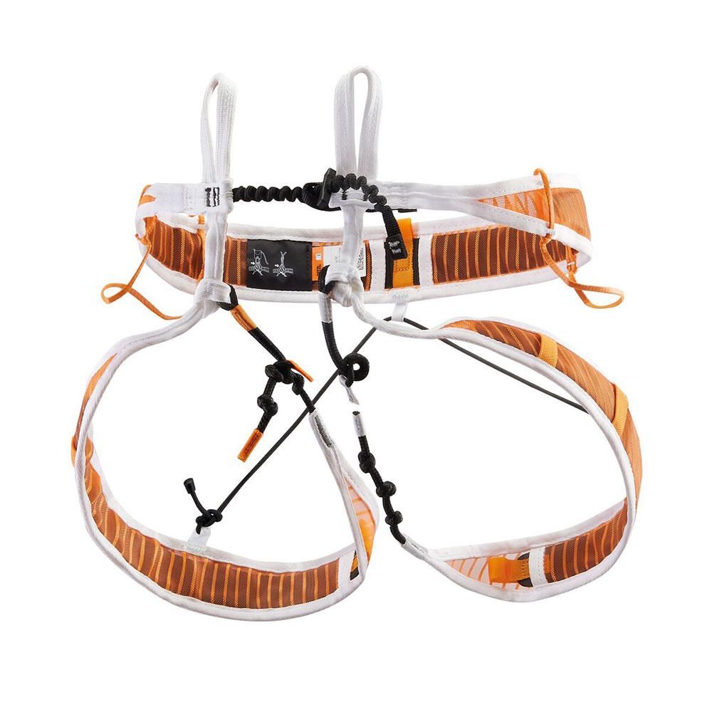 Petzl FLY - Baudrier Homme orange/blanc