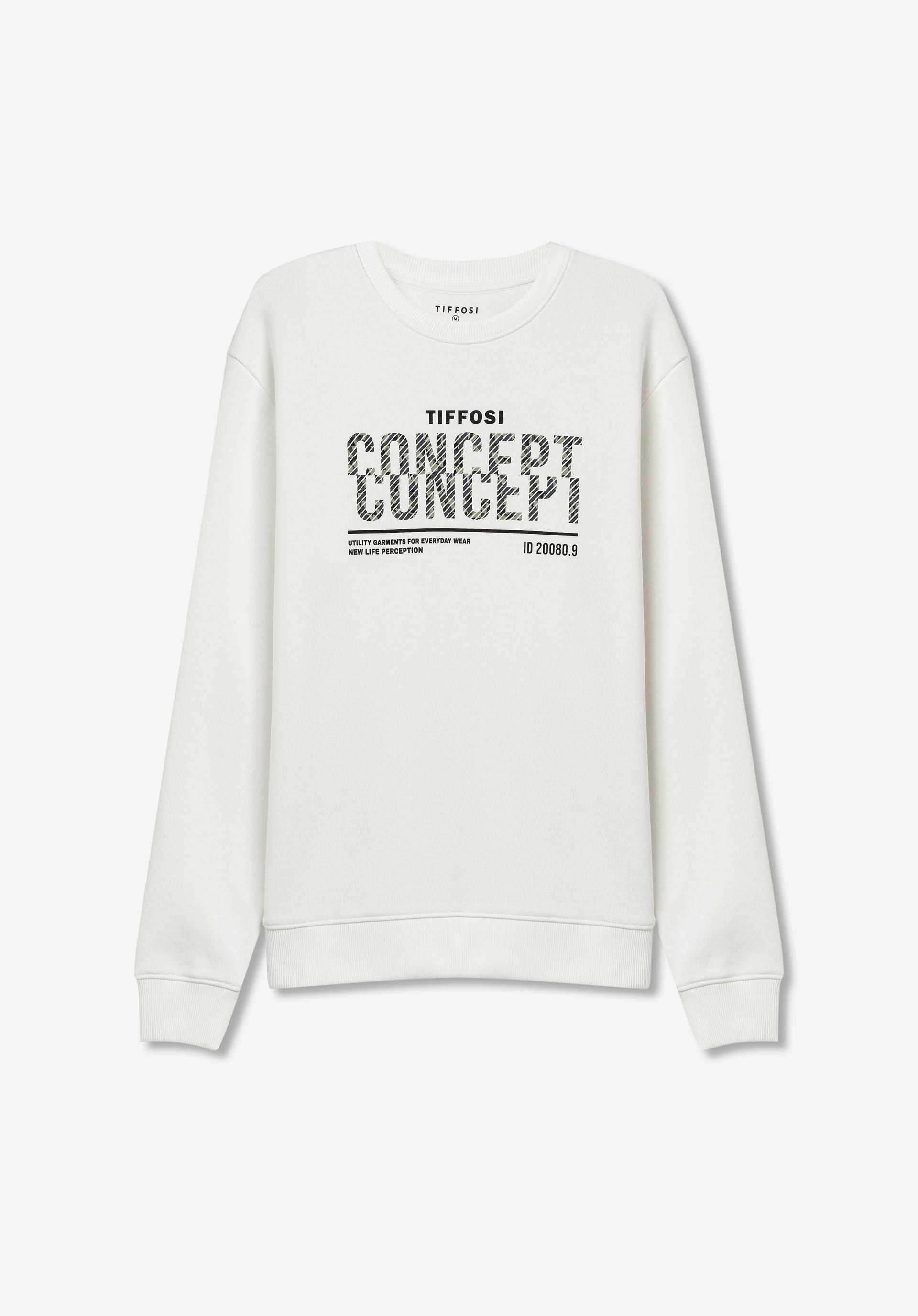Sweatshirt com Estampado Frontal