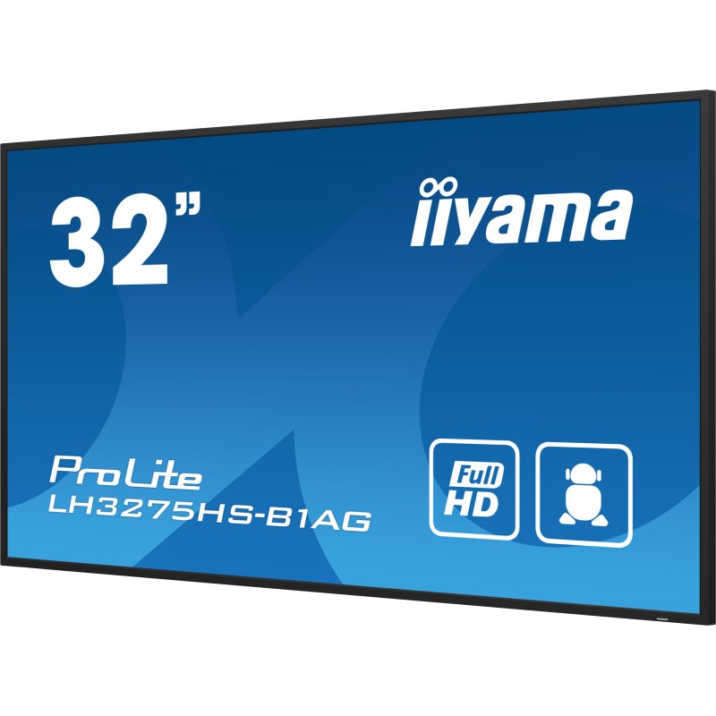 iiyama LH3275HS-B1AG Écran d'affichage dynamique Écran plat de signalisation numérique 80 cm (31.5