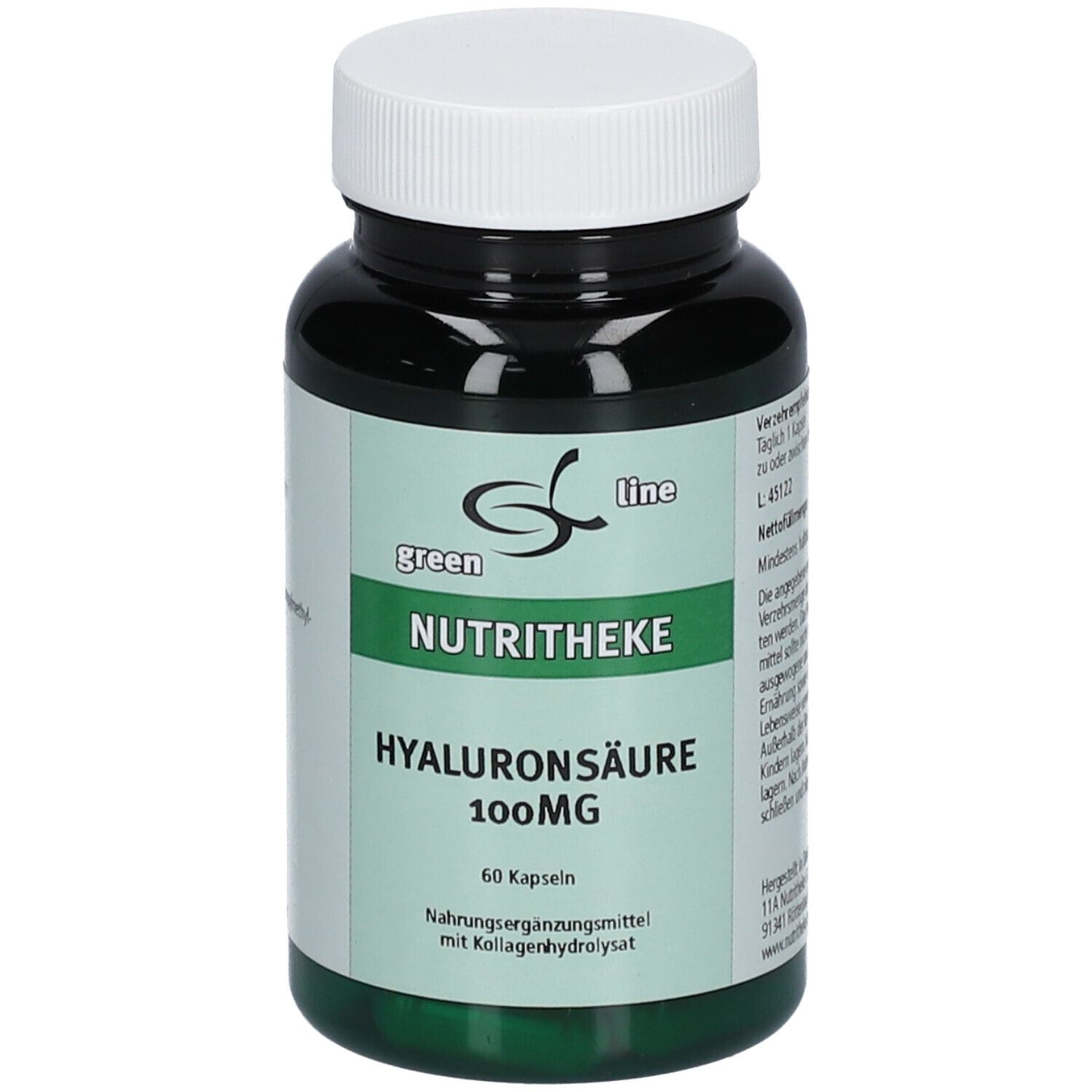 green line NUTRITHEKE Hyaluronsäure 100 mg