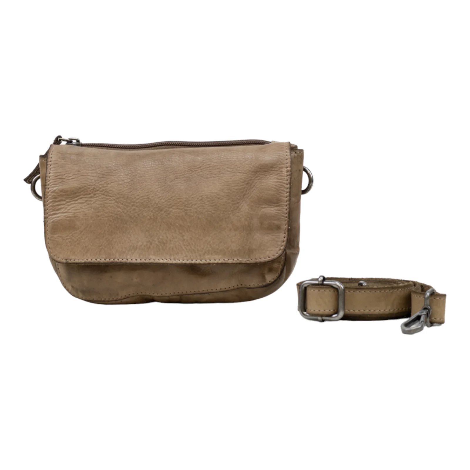DSTRCT Harrington Road Schoudertas Klep Taupe