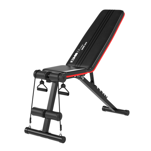 Banco de musculação Keboo Fitness Série 500, 129,5 x 45 x 118 cm
