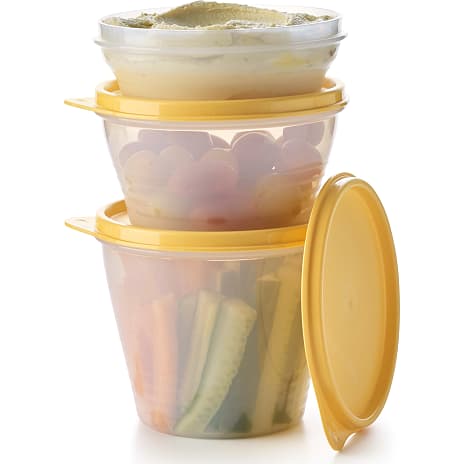 Tupperware Essentials bowle sæt (240ml/500mnl/800ml)