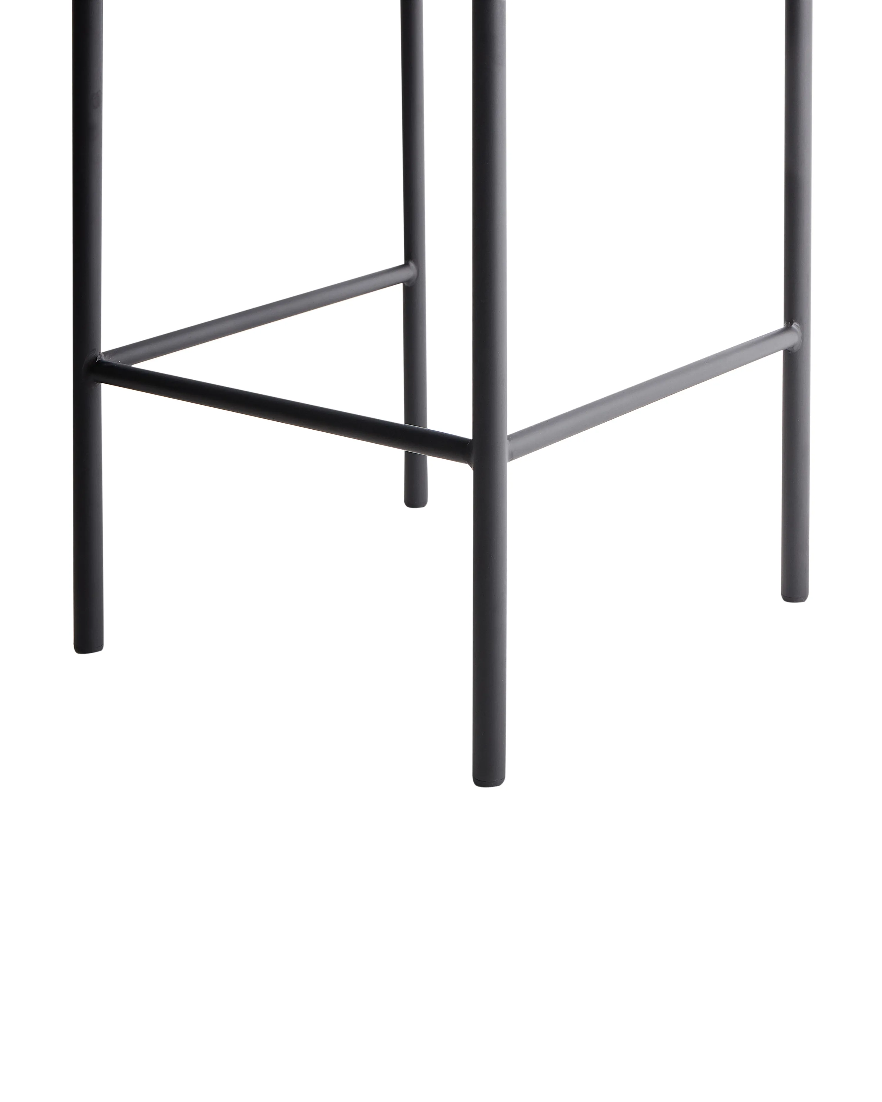Set van 2 barstoelen AMAYA Stof Taupe
