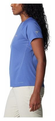 T-Shirt Technique Femme Columbia Cirque River Bleu