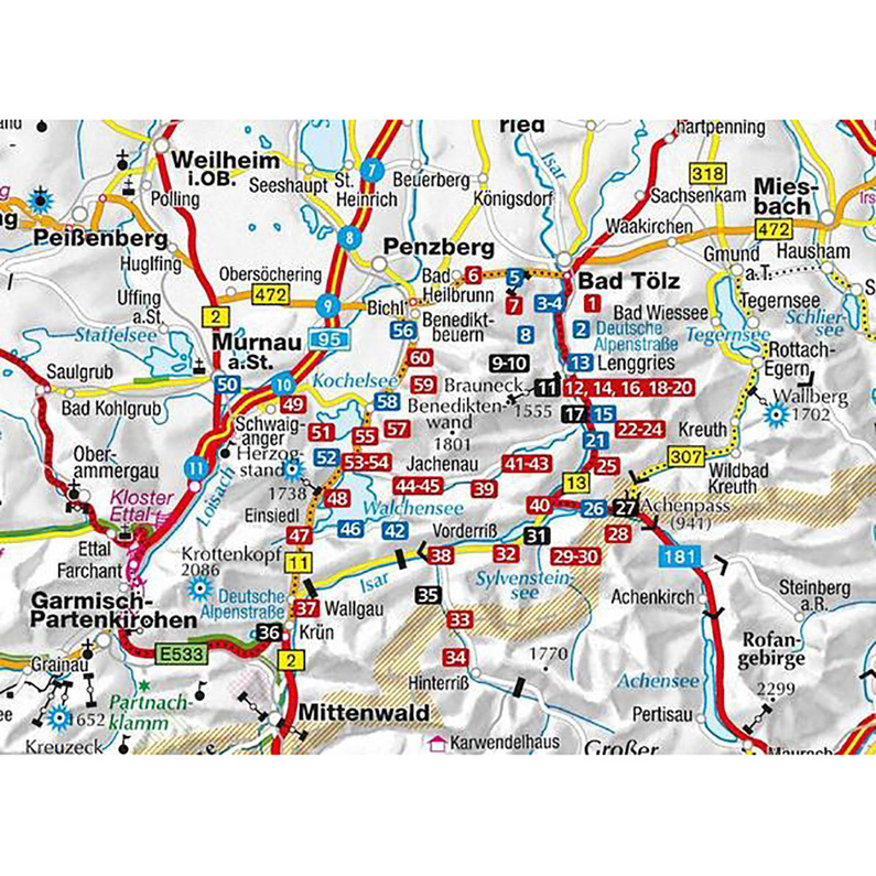 Kompass Verlag Isarwinkel, Bad Tölz, Lenggries 5430 Wanderführer