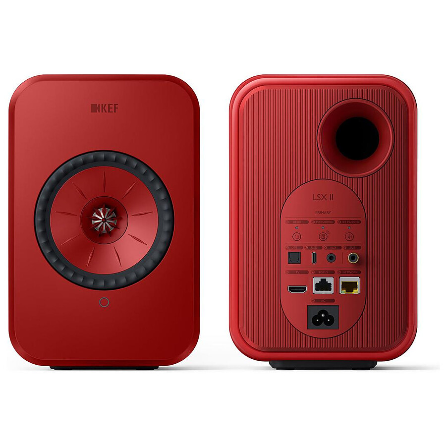 KEF LSX II - Rouge