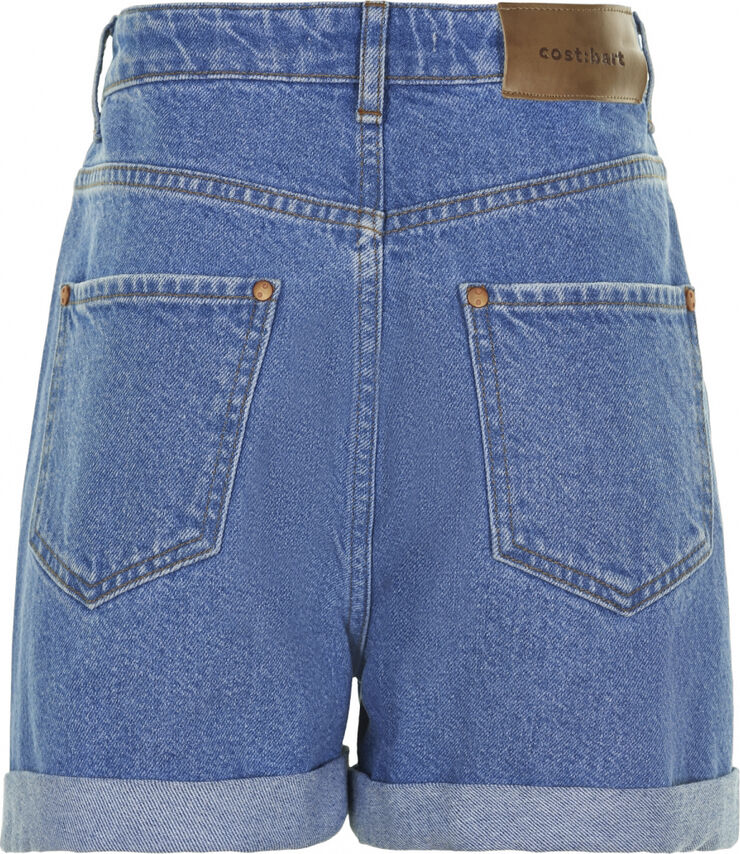 Costbart JAMERIA SHORTS Medium blue denim