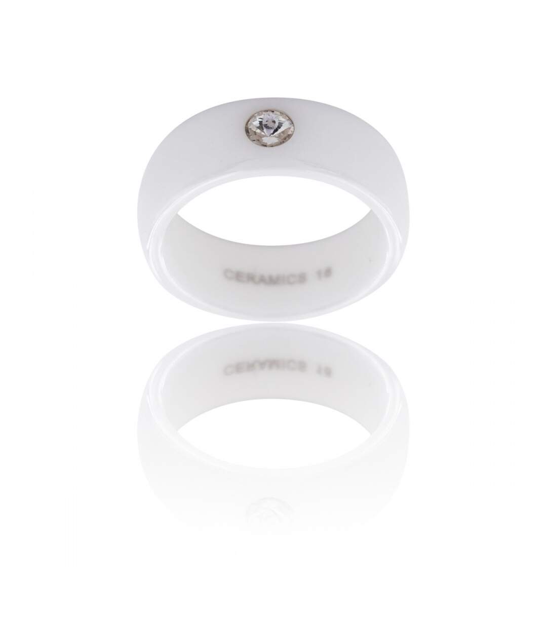 Coffret Bague tendance Femme Céramique Ornée Zirconium