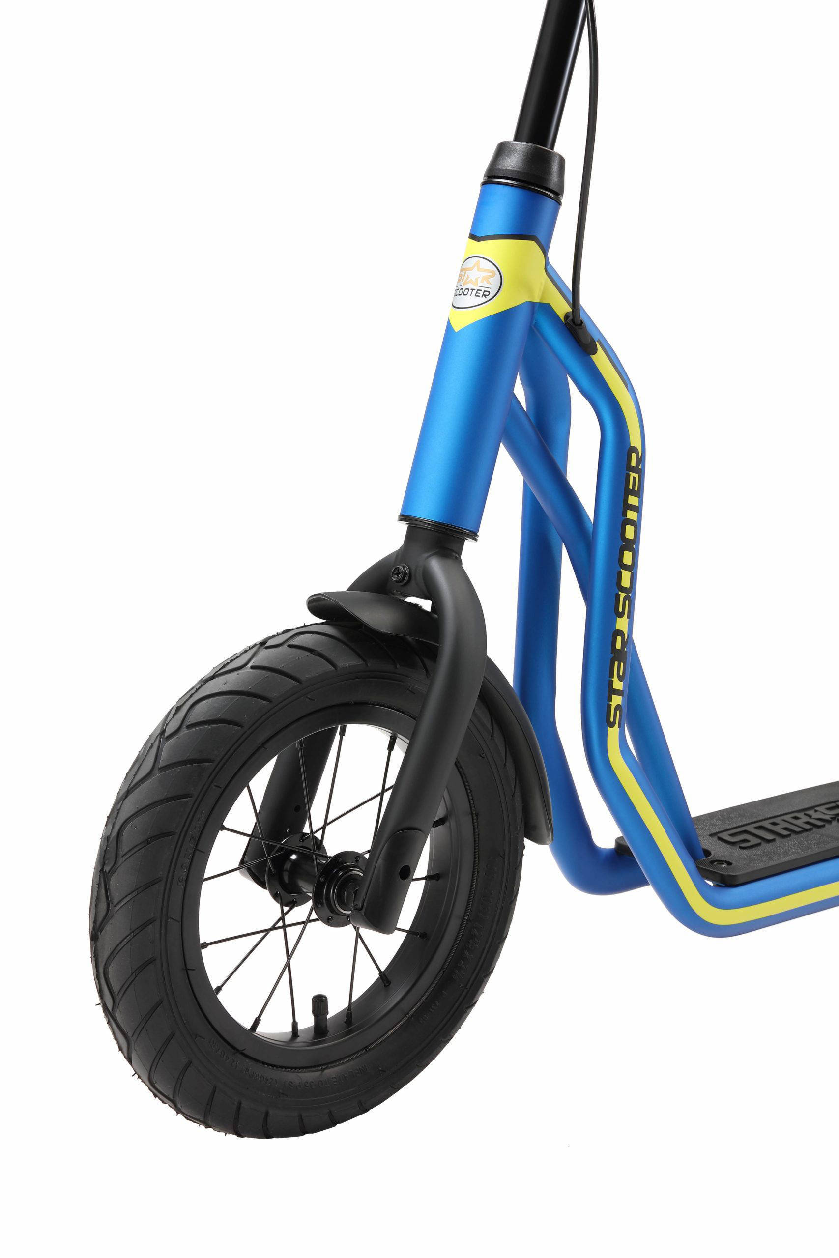 STAR SCOOTER Autoped, 12 inch + 10 inch, blauw