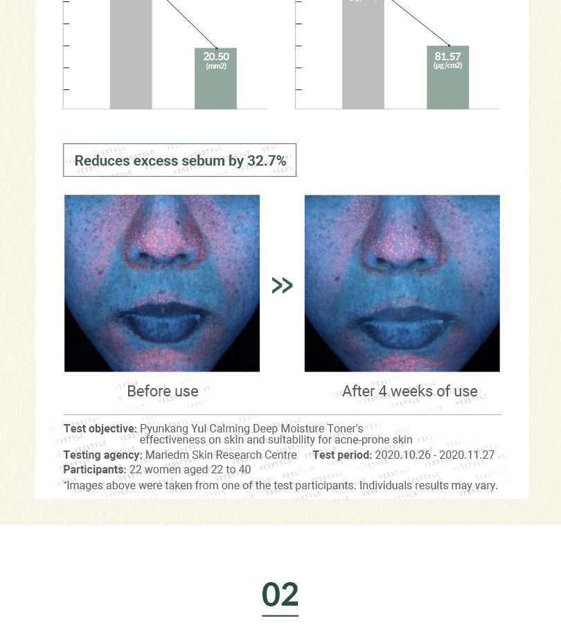 Pyunkang Yul - Kalmerende, diep hydraterende toner