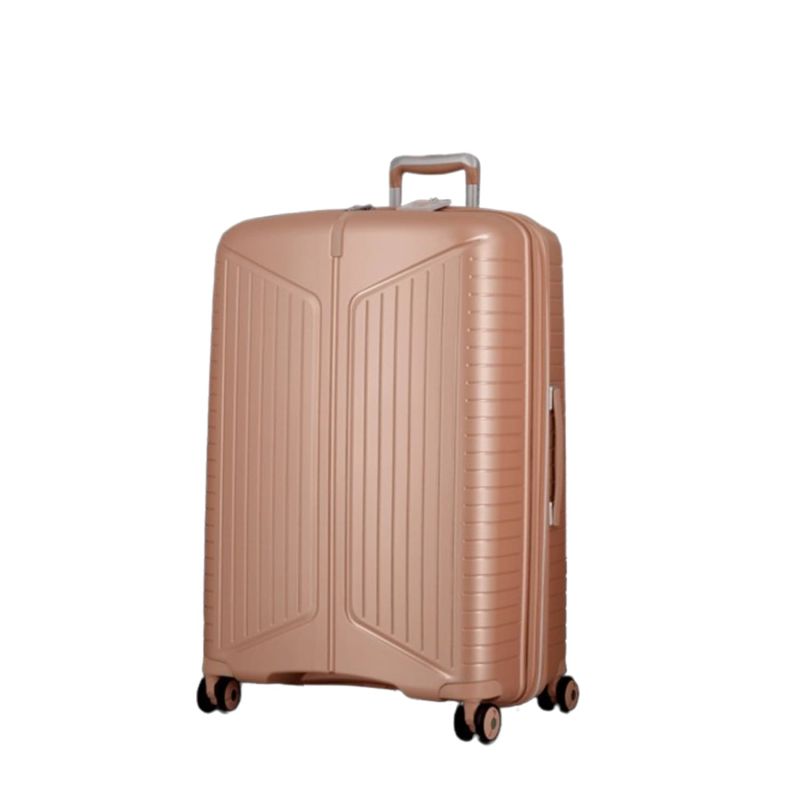 Valise rigide extensible Évaé 76 cm Rose Pale