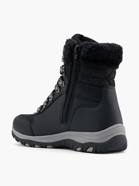 Easy Street Schnür-Stiefelette Schwarz
