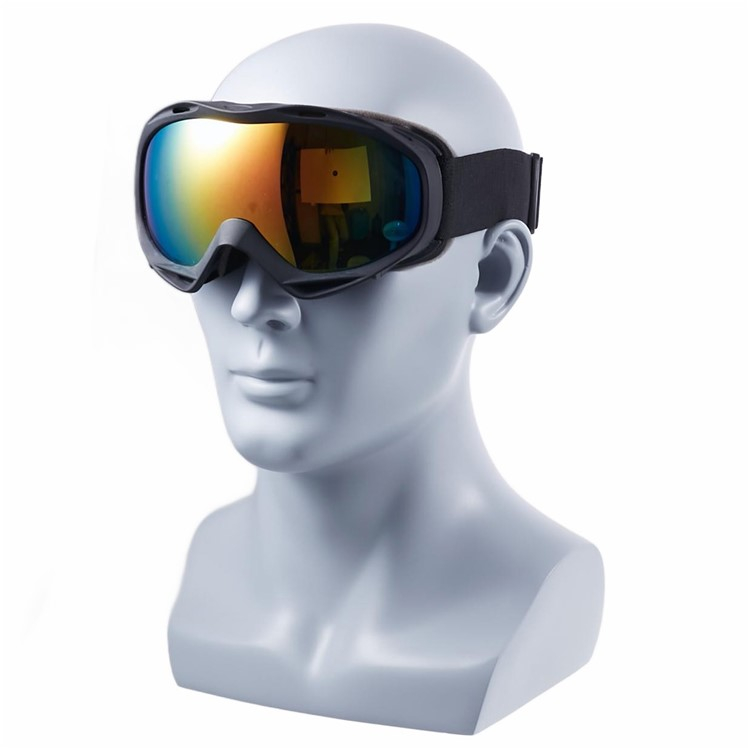 Motocross Brille Winter Ski Sportbrille mit UV-Schutz - Schwarz / Bunt
