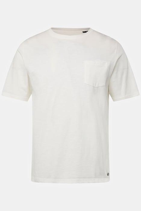 T-Shirt, Halbarm, Flammjersey, Rundhals, bis 8 XL