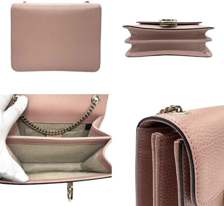 Gucci Vintage Gucci Crossbody Bag Pink