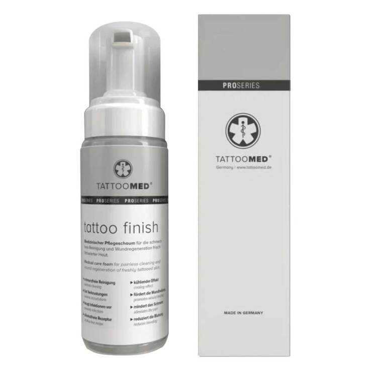 TATTOOMED® tattoo finish Reinigungsschaum, 150 ml