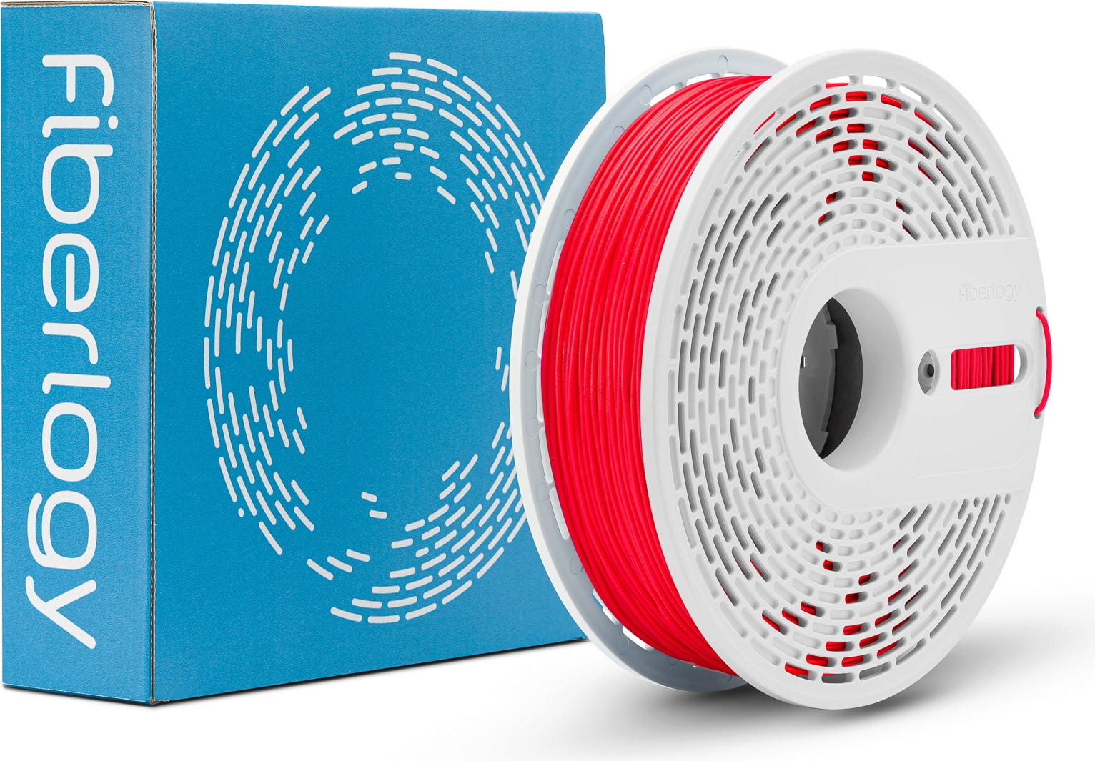 Fiberlogy  FiberFlex 40D Red, 1,75 mm / 850 g    Flexibles Filament mit einer Shore Härte von D40 in Rot