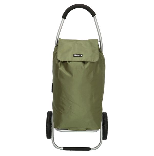 Beagles Alberic Boodschappen Trolley Olijfgroen