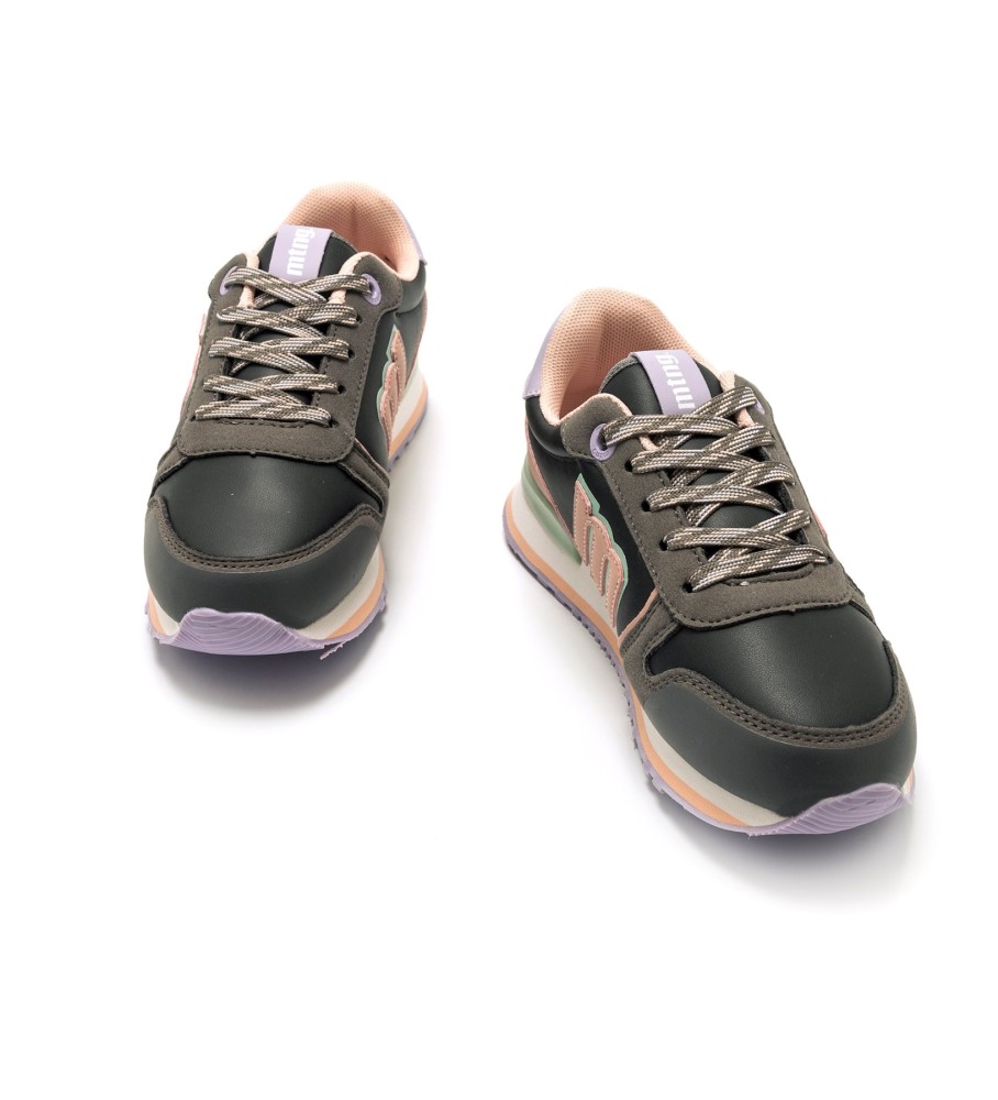 Tênis Mustang Kids Valen Cinza
