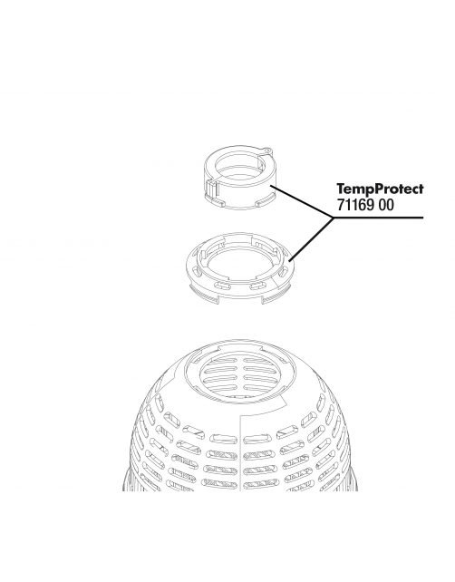 Jbl Tempprotect Ii Houder-Set - Verwarming - 1 stuk