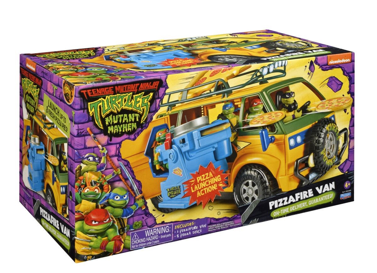 Turtles Mutant Mayhem - Pizzalevering Varevogn