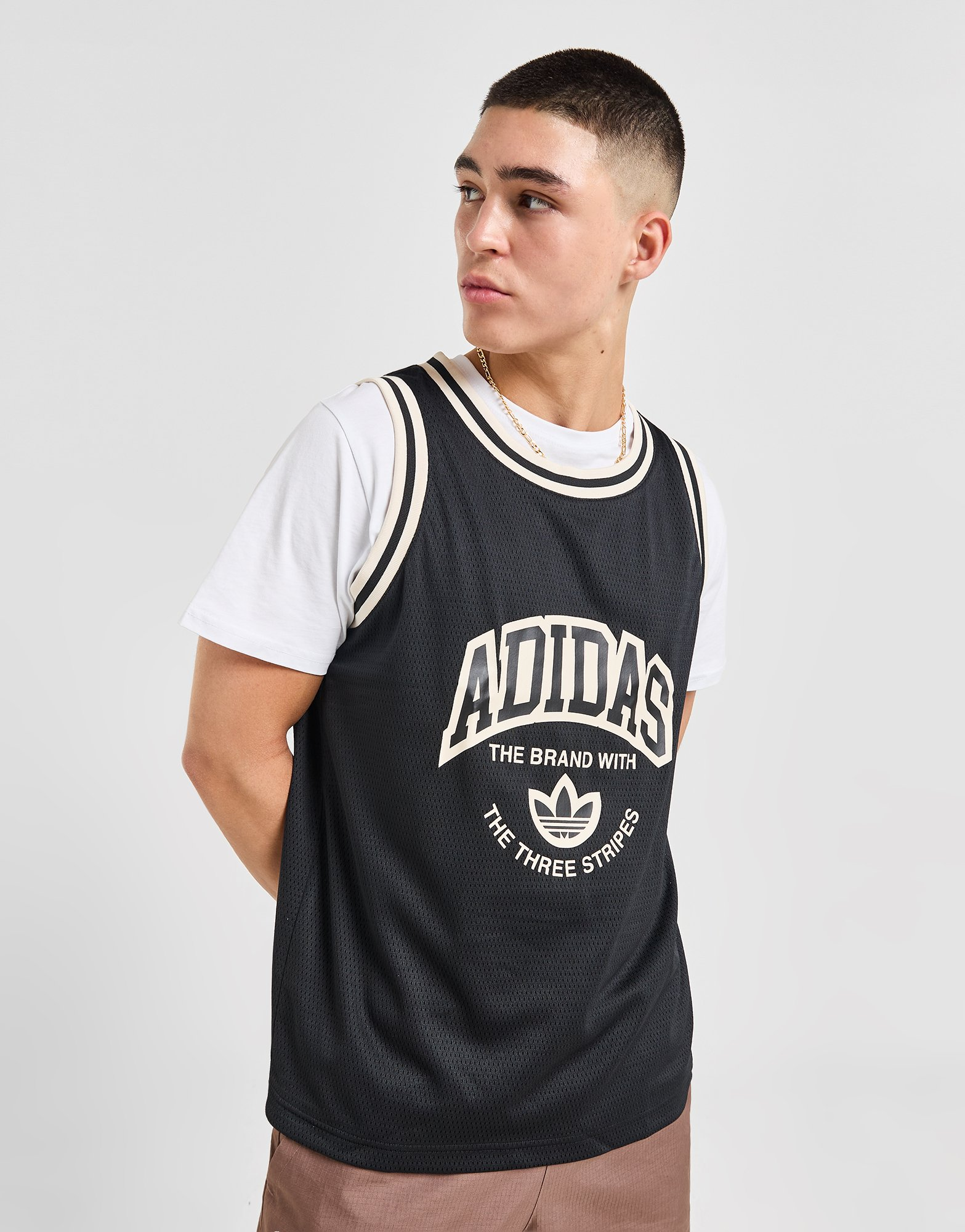 adidas Originals Débardeur Varsity Basketball Homme