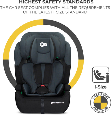 Kinderkraft COMFORT UP i-Size Bilstol, Black