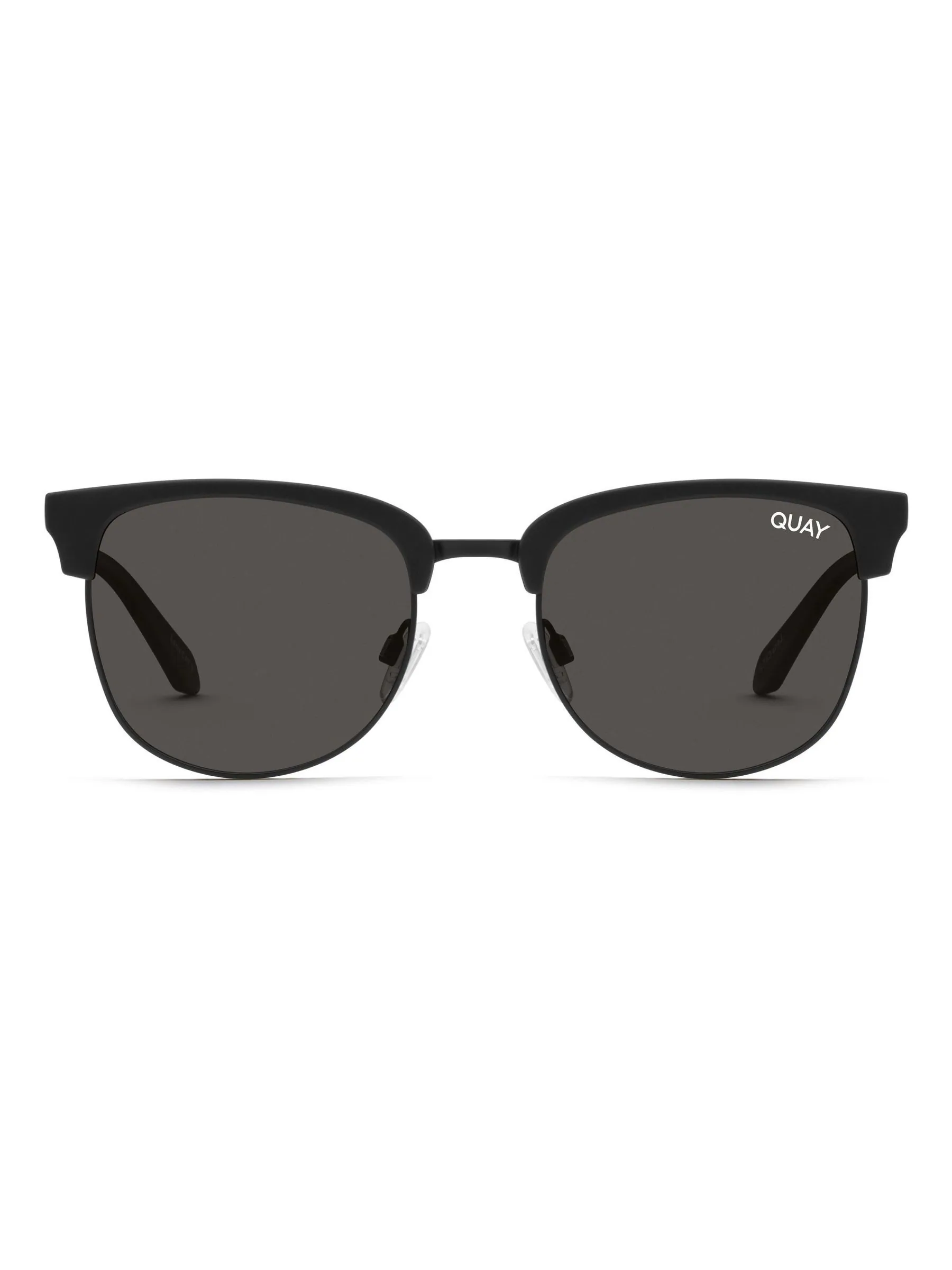 QUAY Evasive Black Polarised Sunglasses