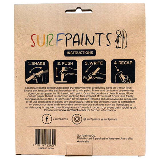 Surf Paints Primary Set