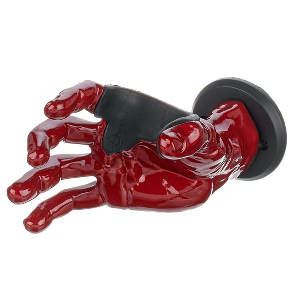Guitar Grip Male Hand Red Metallic Right