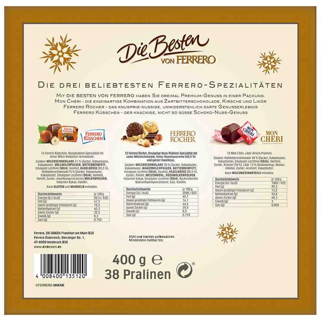 Ferrero Die Besten 38er \