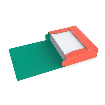 Oxford Bicolor Recyc+ - Boîte de classement carton - dos 80 mm - disponible dans différentes couleurs