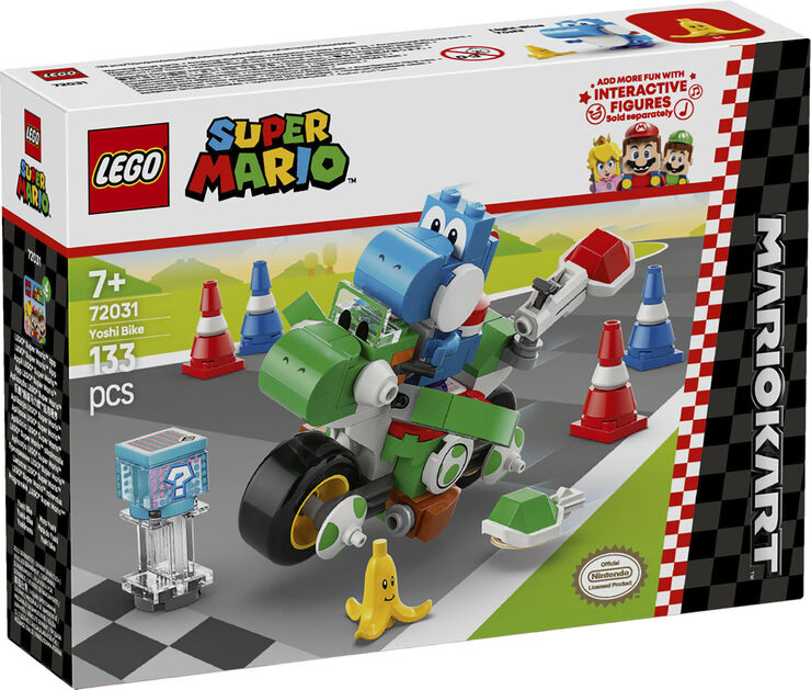 Lego Mario Kart - Yoshi Bike