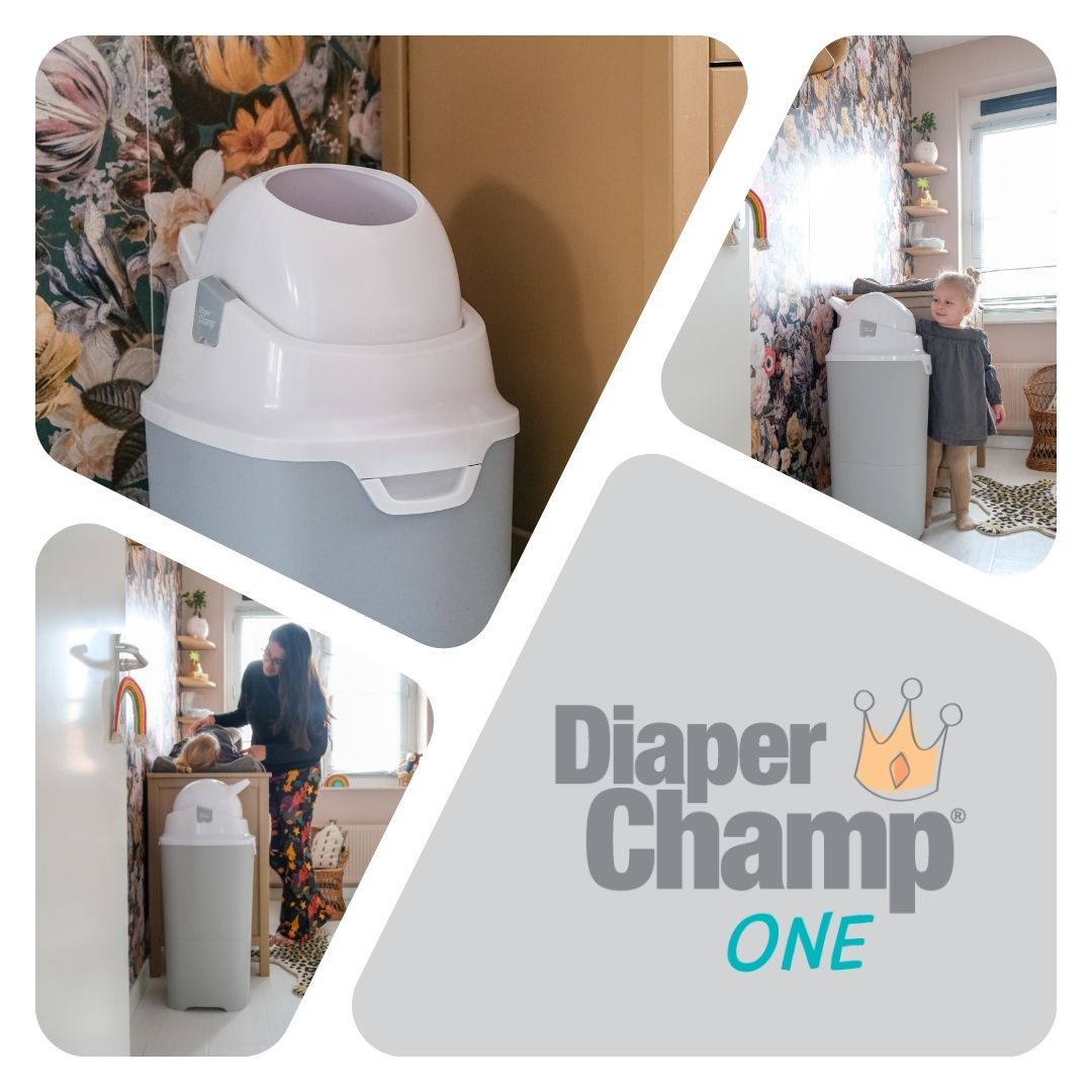Diaper Champ ONE Maxi Geruchsdichter Windeleimer