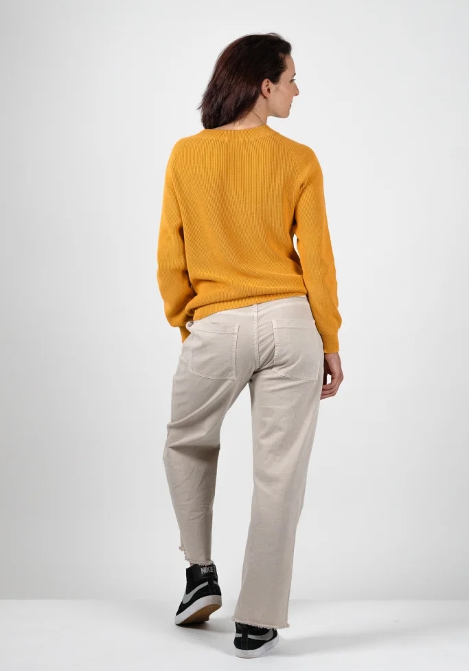 WE ARE ZRCL Damen-Strickpullover Alma Swiss Edition Amber