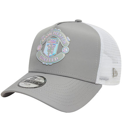 New Era Kappe - Trucker - Manchester United - Grau