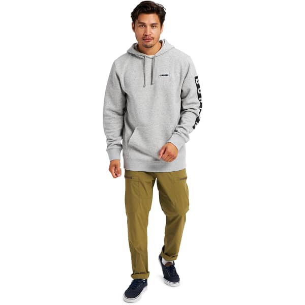 Veste polaire snowboard BURTON VAULT PULLOVER HOODIE GREY HEATHER