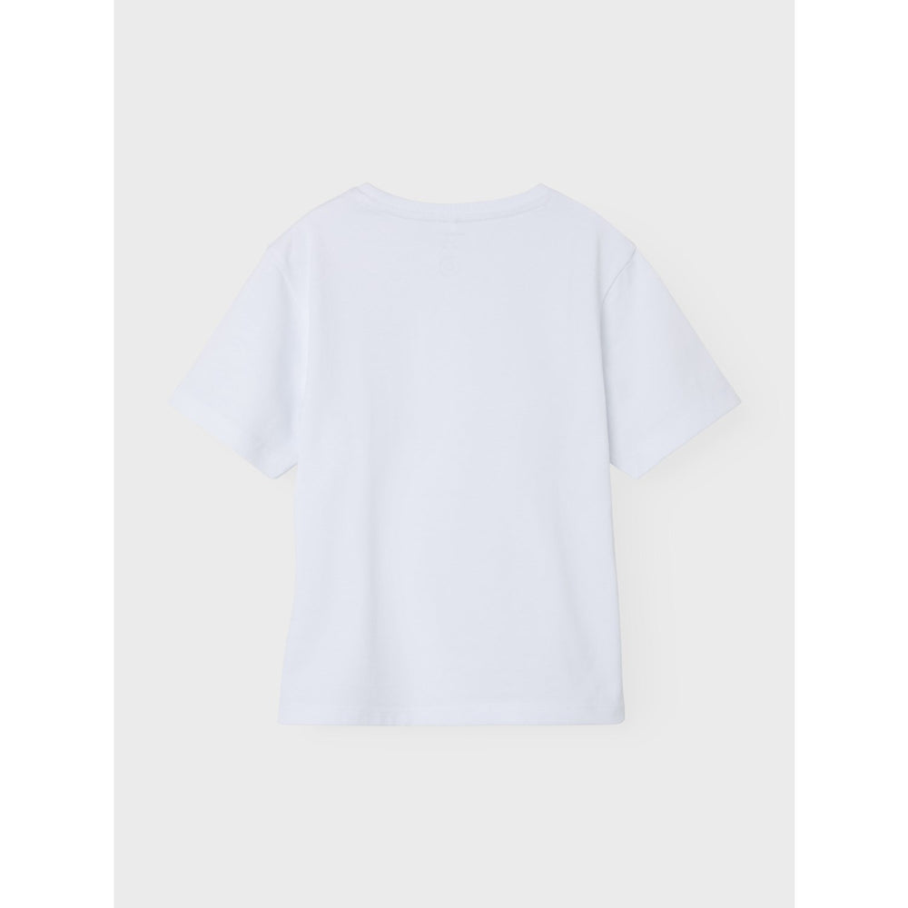 Køb Name It Bright White Greg Nreg T-Shirt Noos