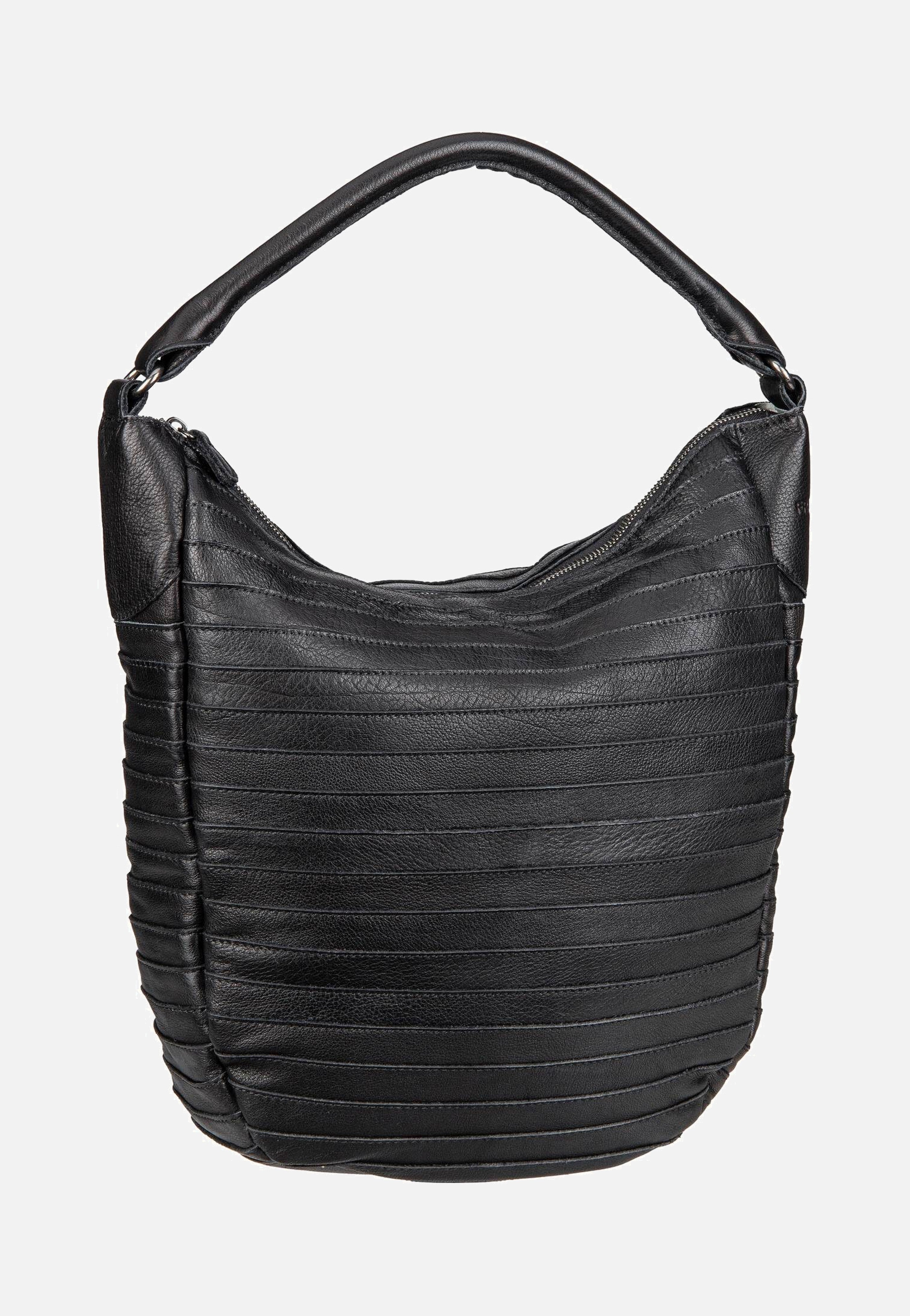 Gürteltier S 971s Black - Hobo Bag