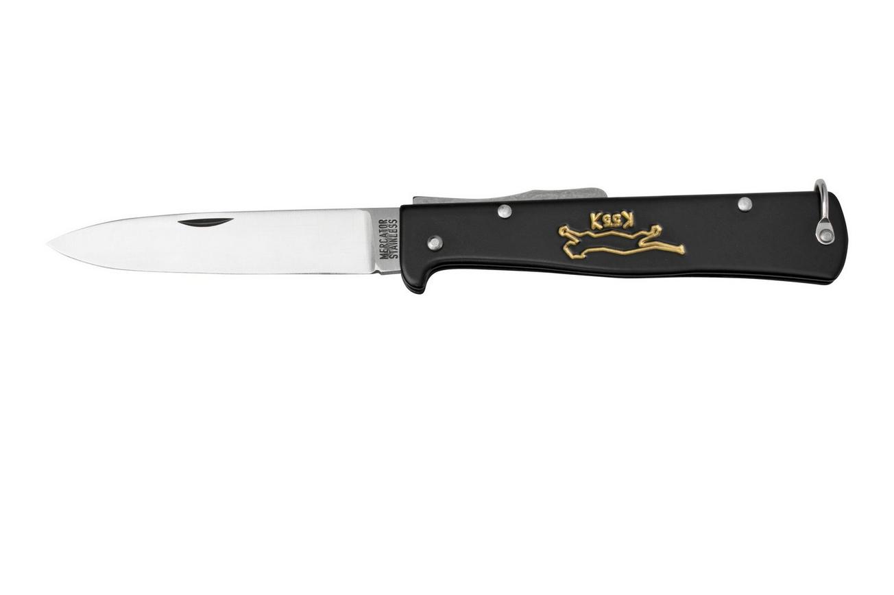 Otter Mercator Cat 10-426 RG RK Large Black Stainless, zakmes