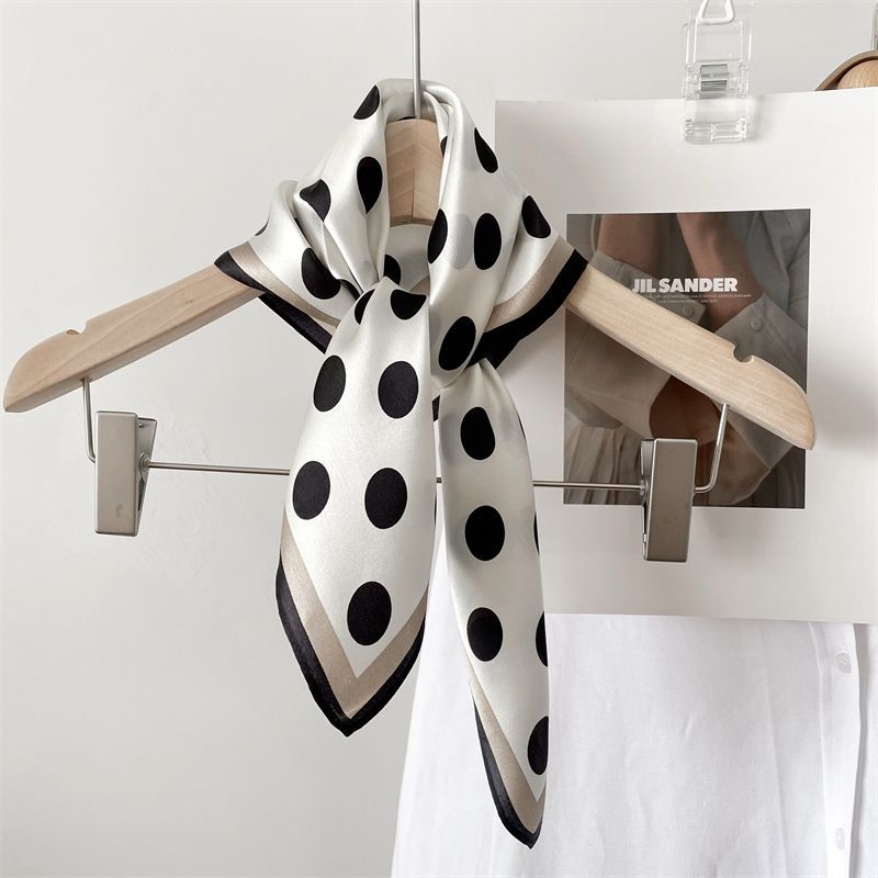SOCOOL - Zijden sjaal met print (diverse designs)