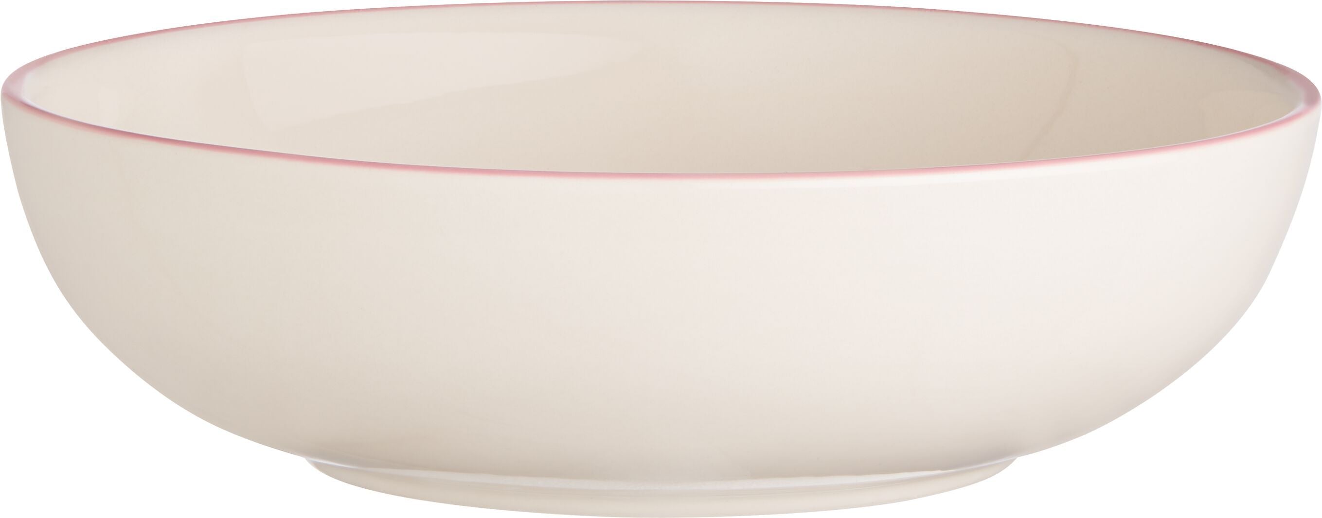 SE-ZIGERLI SCHUESSEL D19X5.5CM BIRCH/ROS - Rosa / H: 5.5 cm