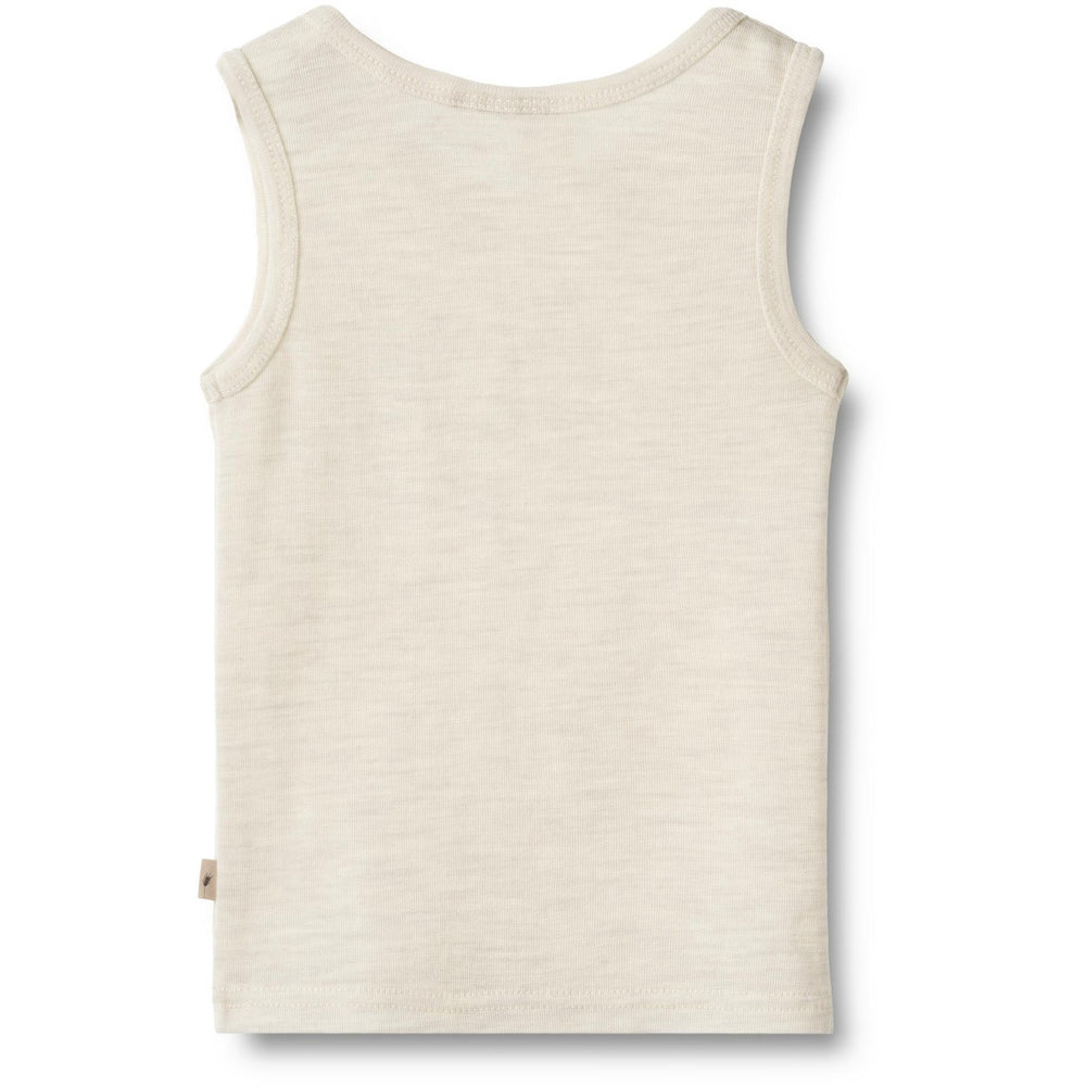 Køb Wheat Eggshell Melange Wool Undertrøje Iggy