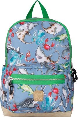 Pick & Pack Mix Animal Ryggsekk 10L, Cloud Grey