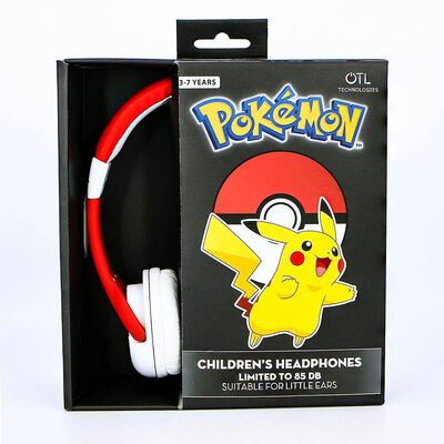 OTL Pokémon Junior On-Ear 85Db Høretelefoner Pokeball